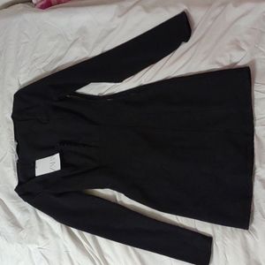 Black jean bodycon Zara dress